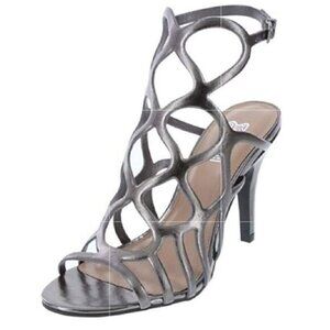 Brash Womans Myst Caged Sandel Heel